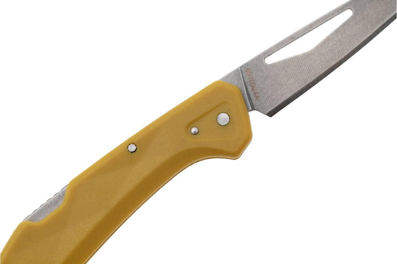 Gerber LST Mini 1074532, Stonewashed 440A, Yellow Nylon zakmes