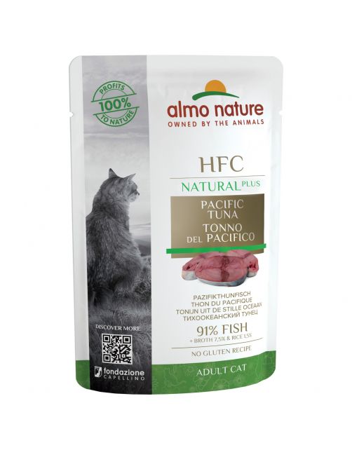 Almo Nature Hfc Cat Maaltijdzakjes Plus 55 g - Kattenvoer