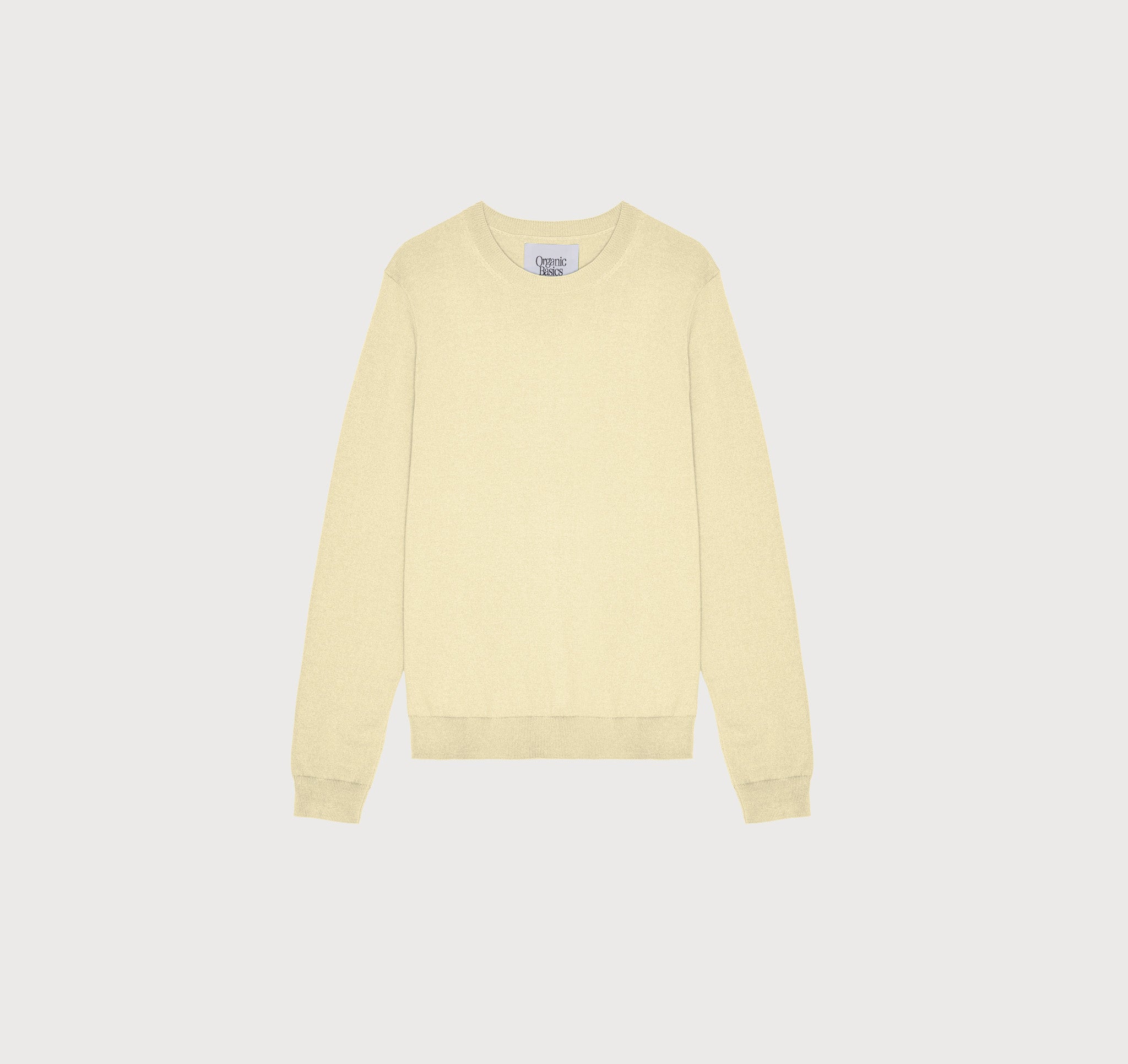 COTTON<br>Soft Knit Crewneck Sweater