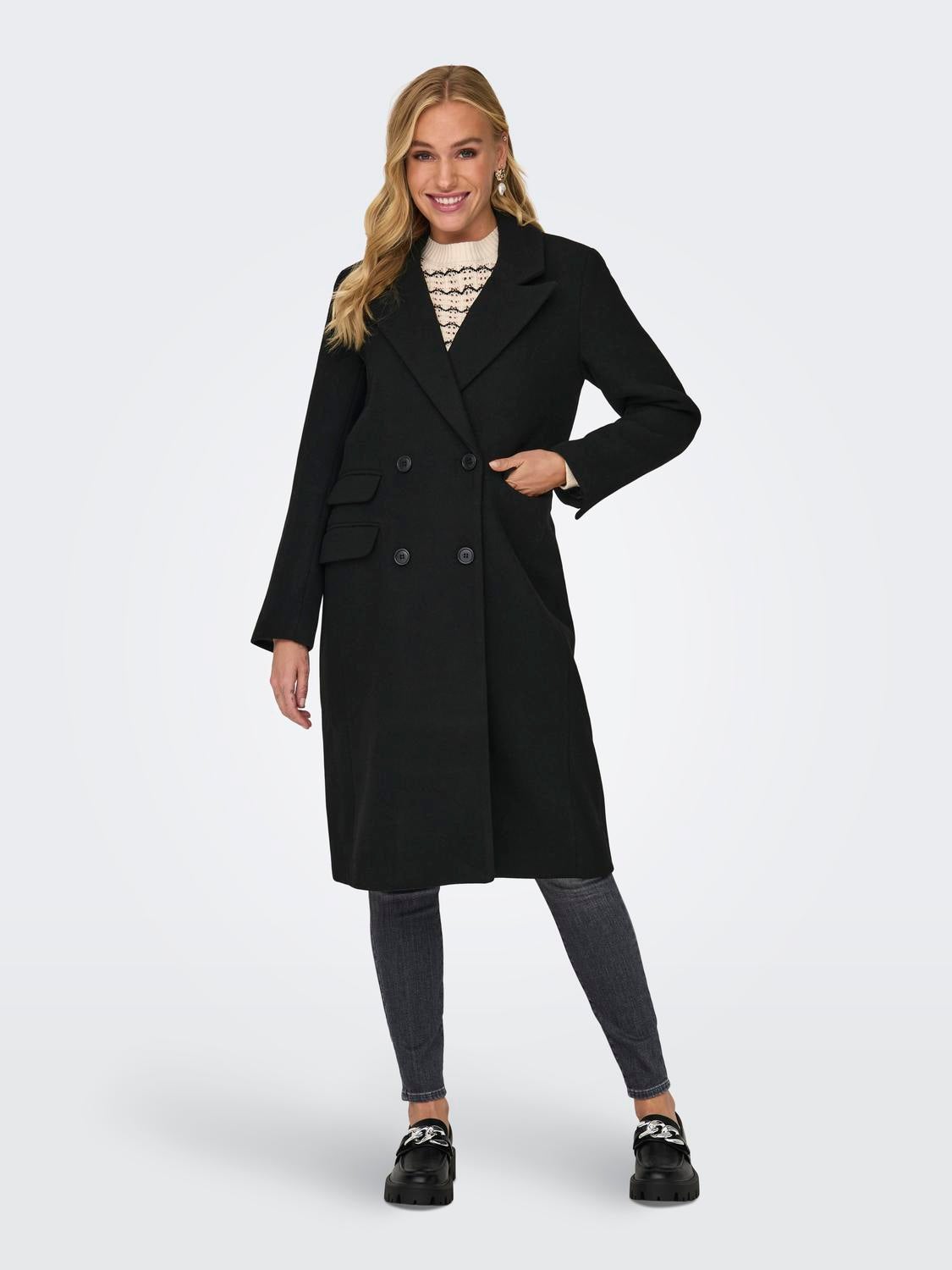 ONLMONIKA Mantel Black