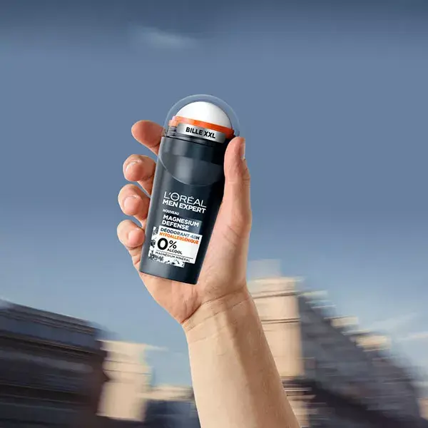 Desodorante Roll-On L'Oréal Paris Men Expert Magnesium Defense 48h 50ml