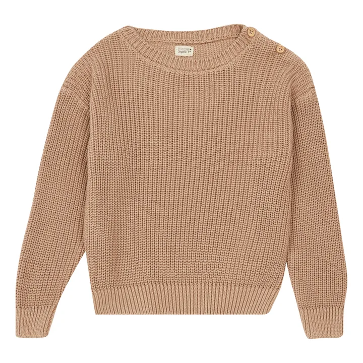 Poudre Organic Pull Pissenlit Coton Bio  | Beige