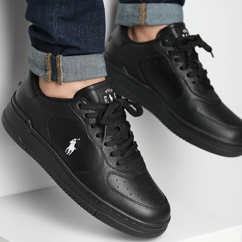 Baskets Masters Court Noir Blanc