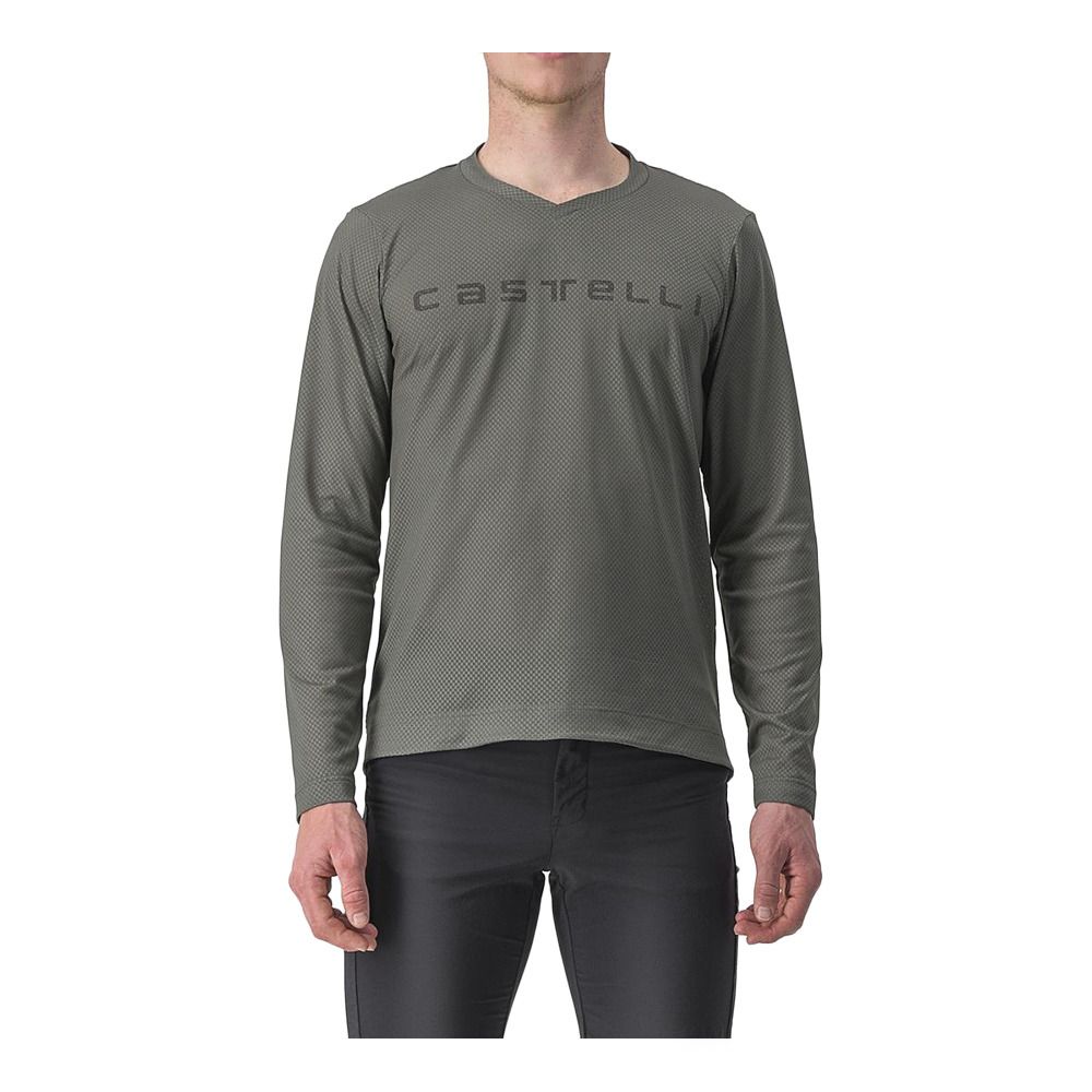 Castelli TRAIL TECH 2 - Maillot Homme gris vert