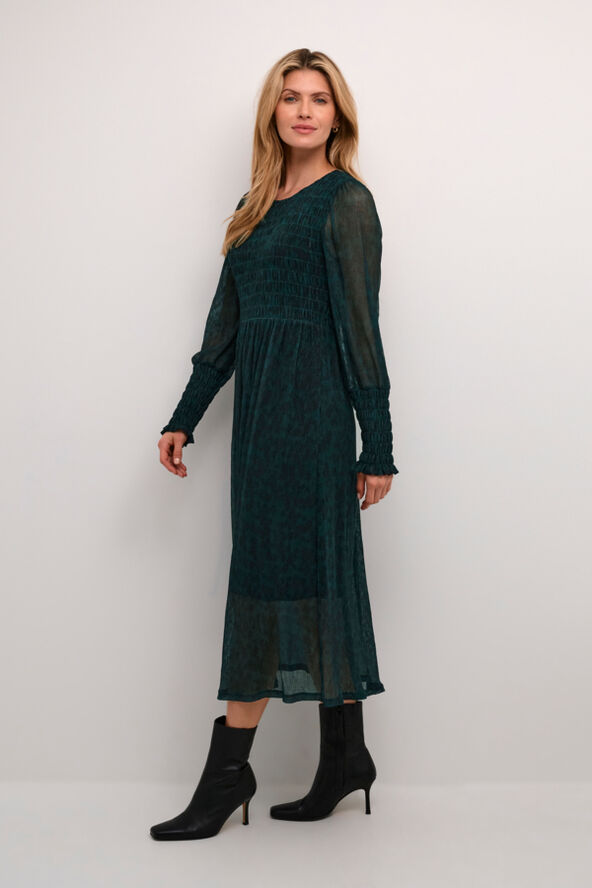 Cream CRMaggi Dress Ponderosa pine flowers