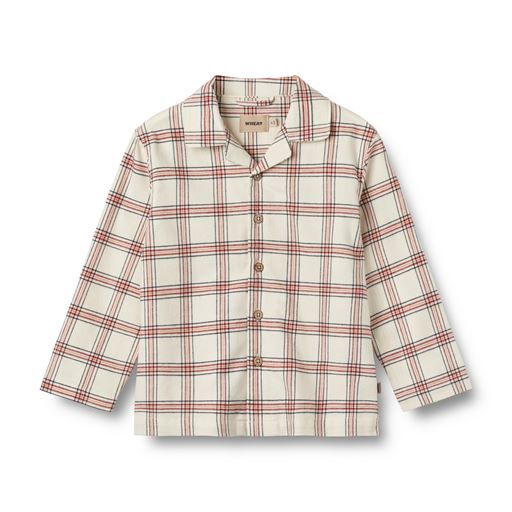 Wheat Madison Pyjamas, Eggshell Check, 110 cm