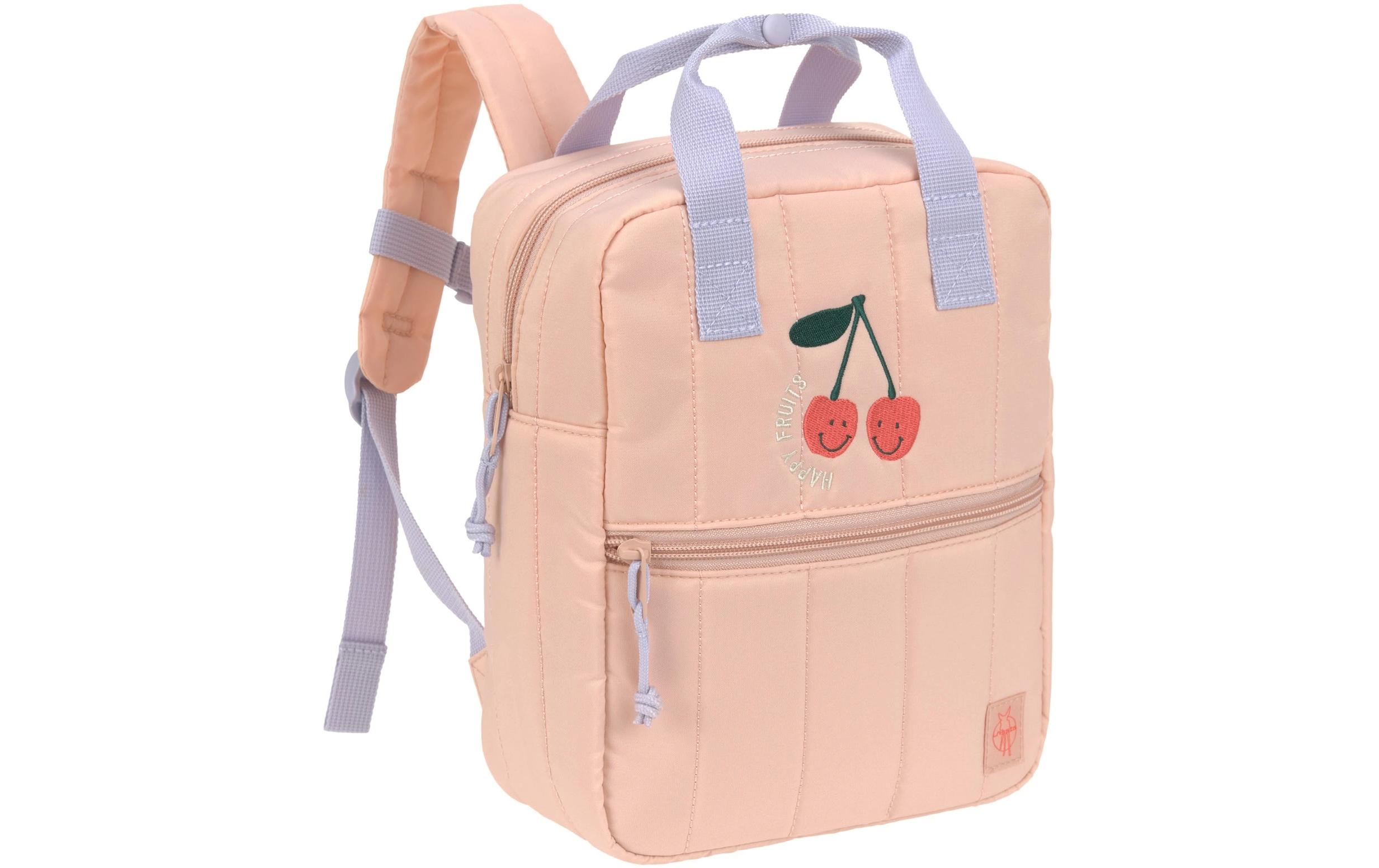 Rucksack Mini Square – Little Gang, Kirsche RosaKindergartenrucksack
