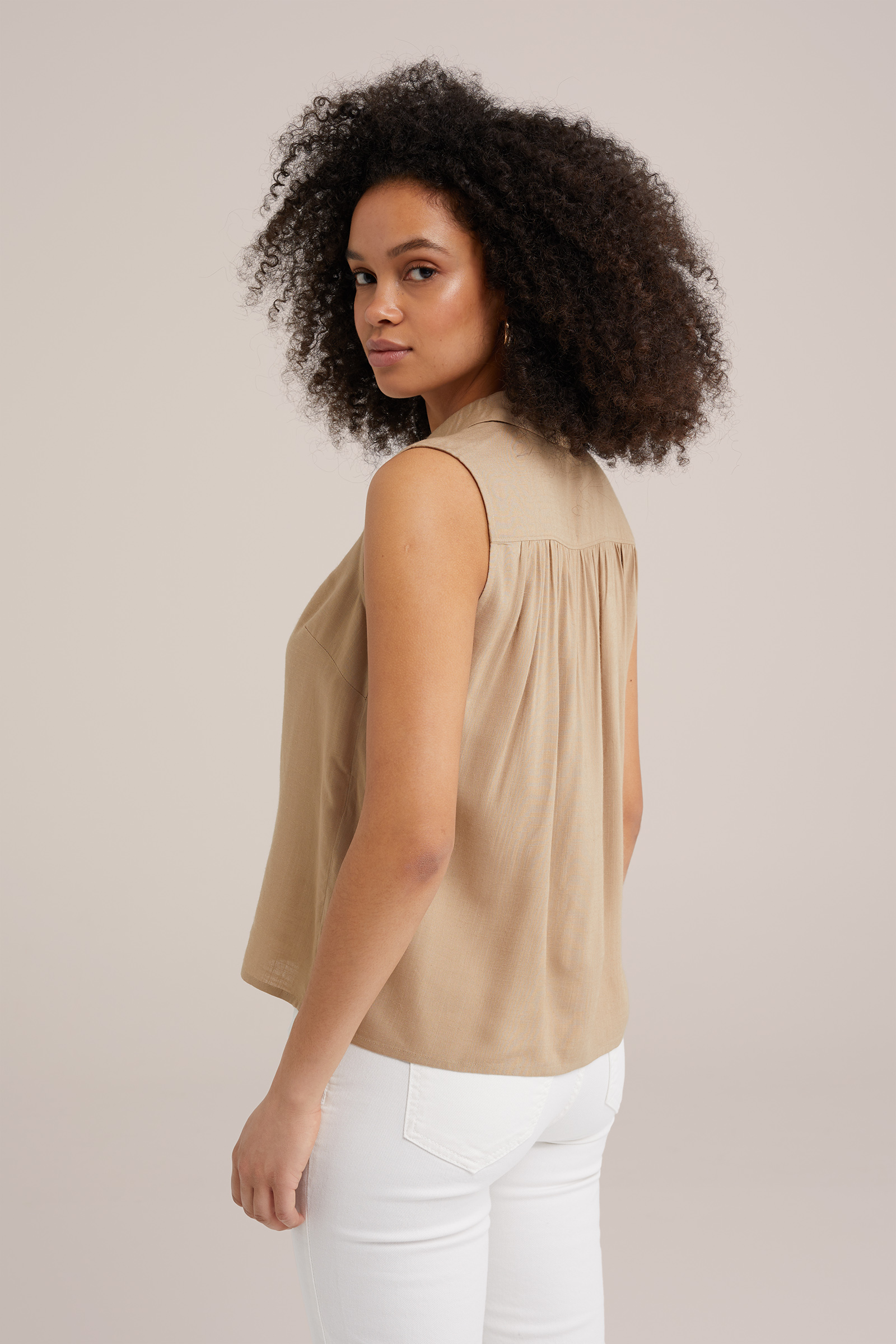 blouse WE Fashion Grijsgroen