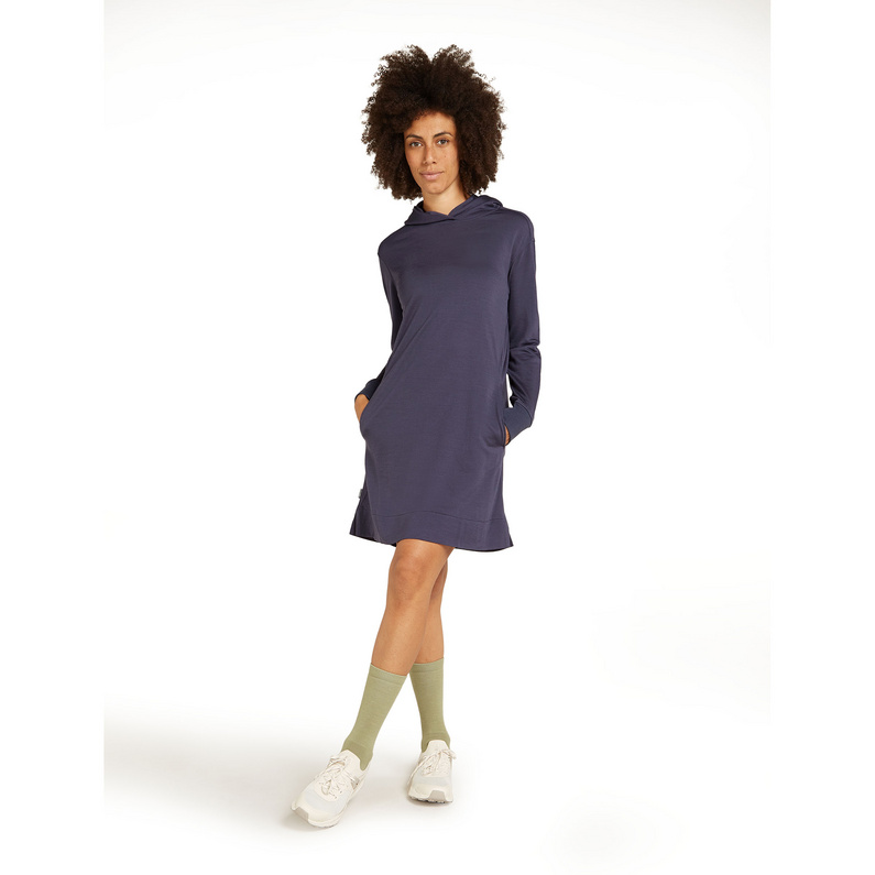 Icebreaker Damen Crush Longsleeve Kleid