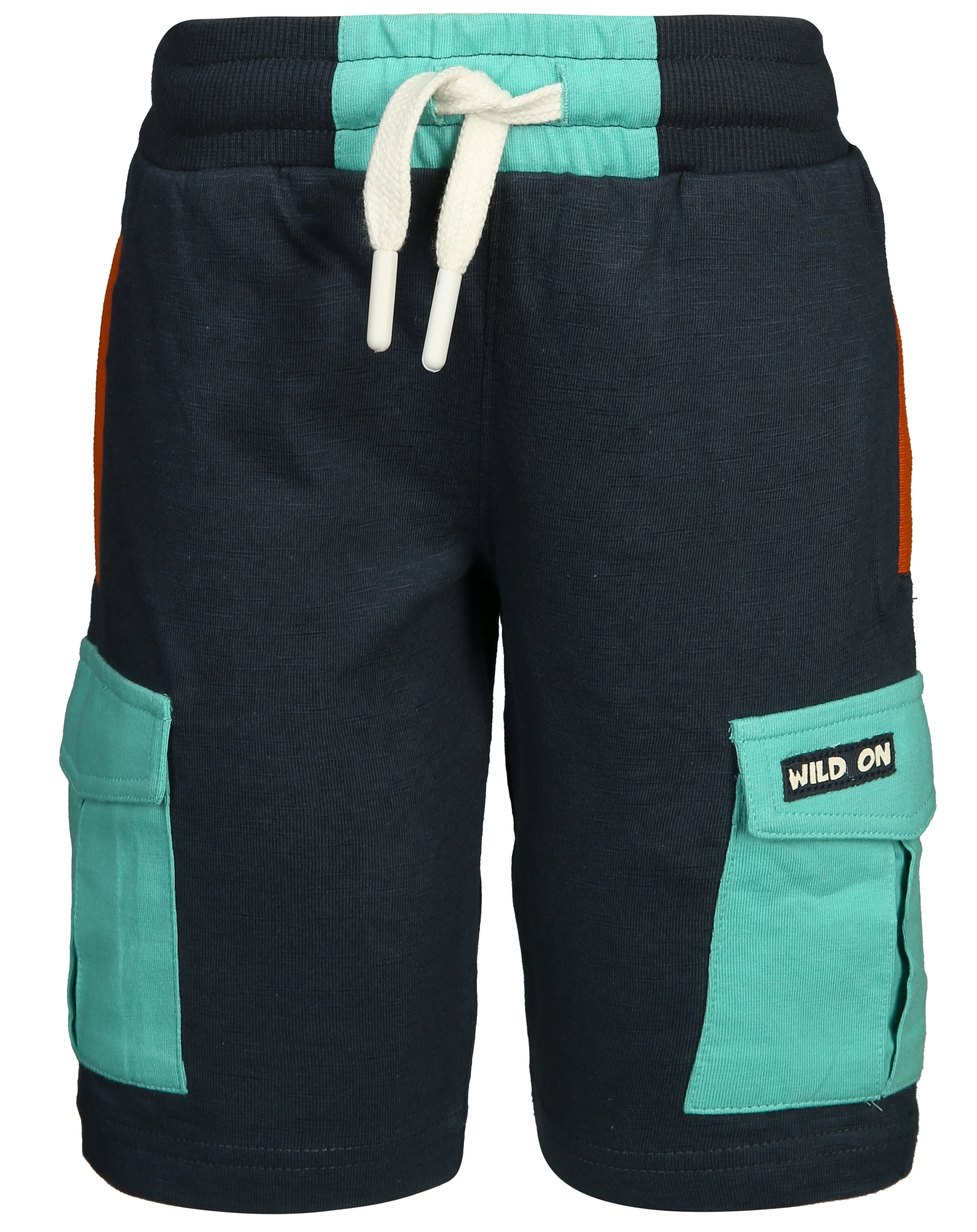 Jersey-Bermudas WIILD ONE in dunkelblau