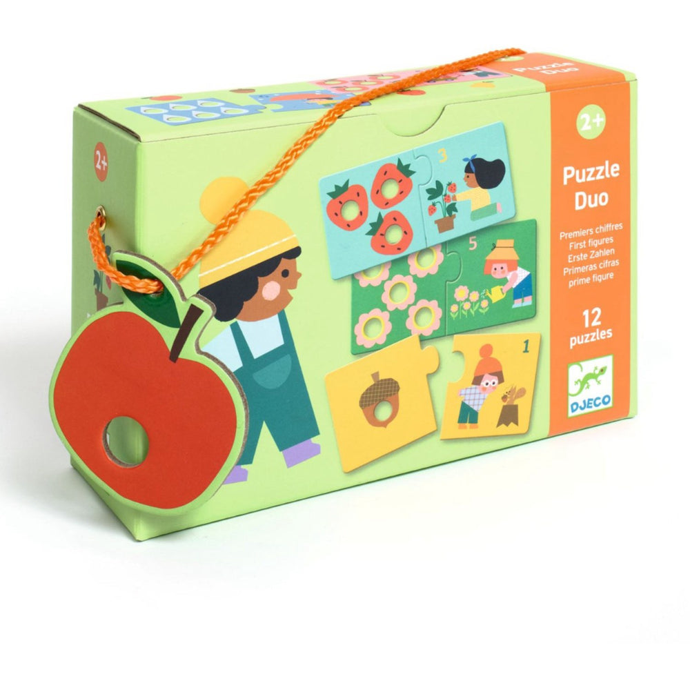 Køb Djeco Puzzle Duo, Tal
