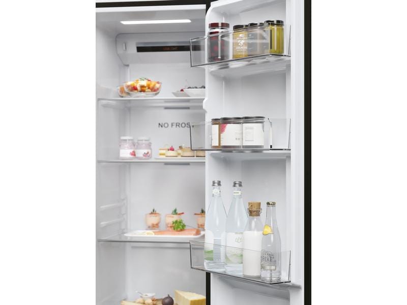 Haier Foodcenter HSR5918DIPB Schwarz Side by Side Kühlgerät
