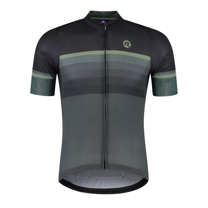 Rogelli Hero 2 Cykeltrøje Sort/Grøn