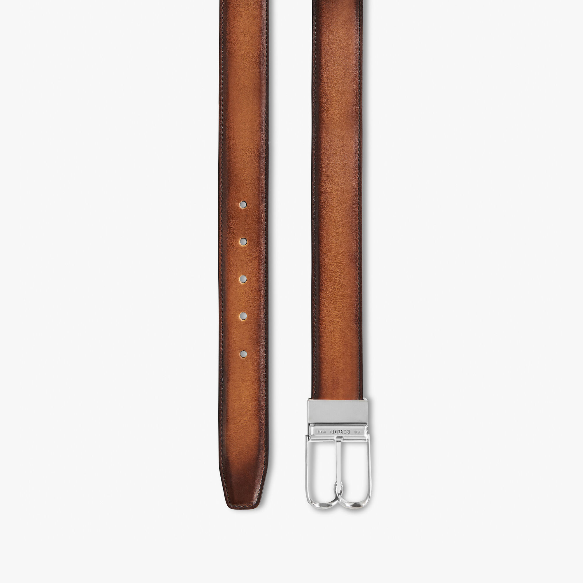 Ceinture 35 MM En Cuir Venezia Scritto