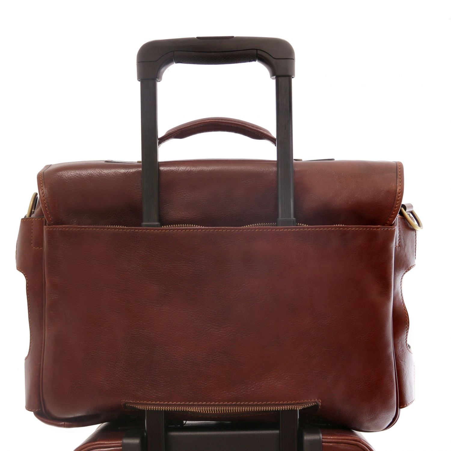 TL142069 – Ventimiglia – leren multi compartment TL SMART Aktetas with front pockets