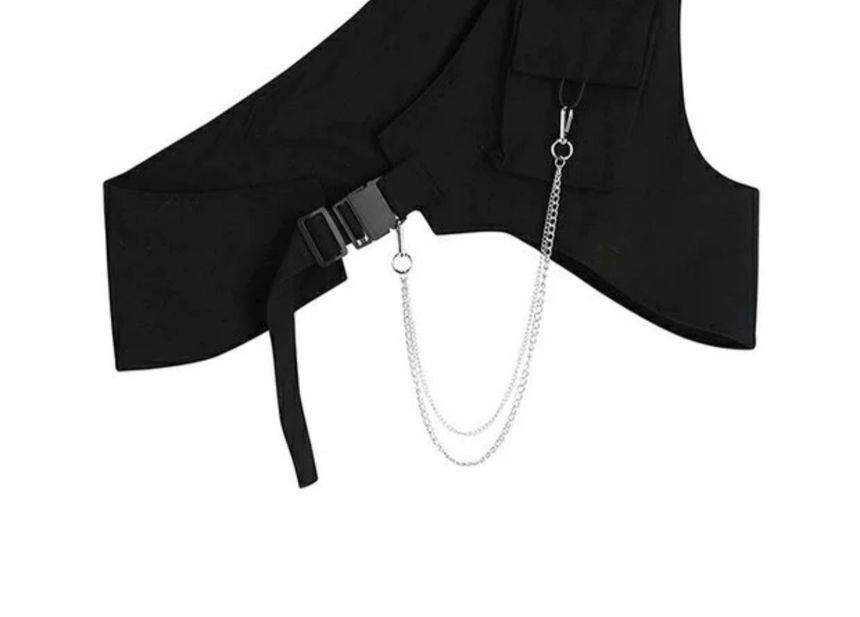 Shineon Studio - Asymmetrisch vest / ketting / set