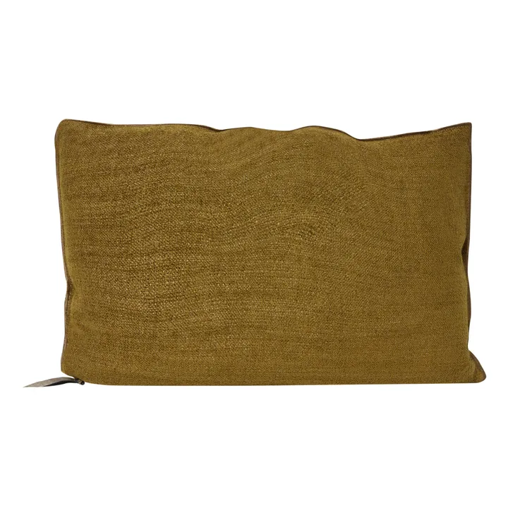 Maison de Vacances Coussin vice versa en chenille vintage | Bronze