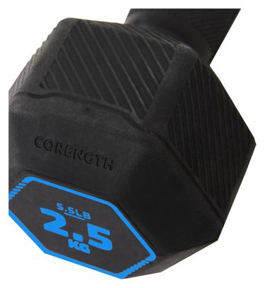 Haltère Corength Hex Dumbell 2.5kg Noir