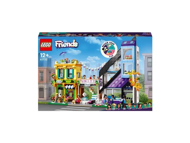 LEGO Friends 41732 Midtbyens blomster- og designbutikker