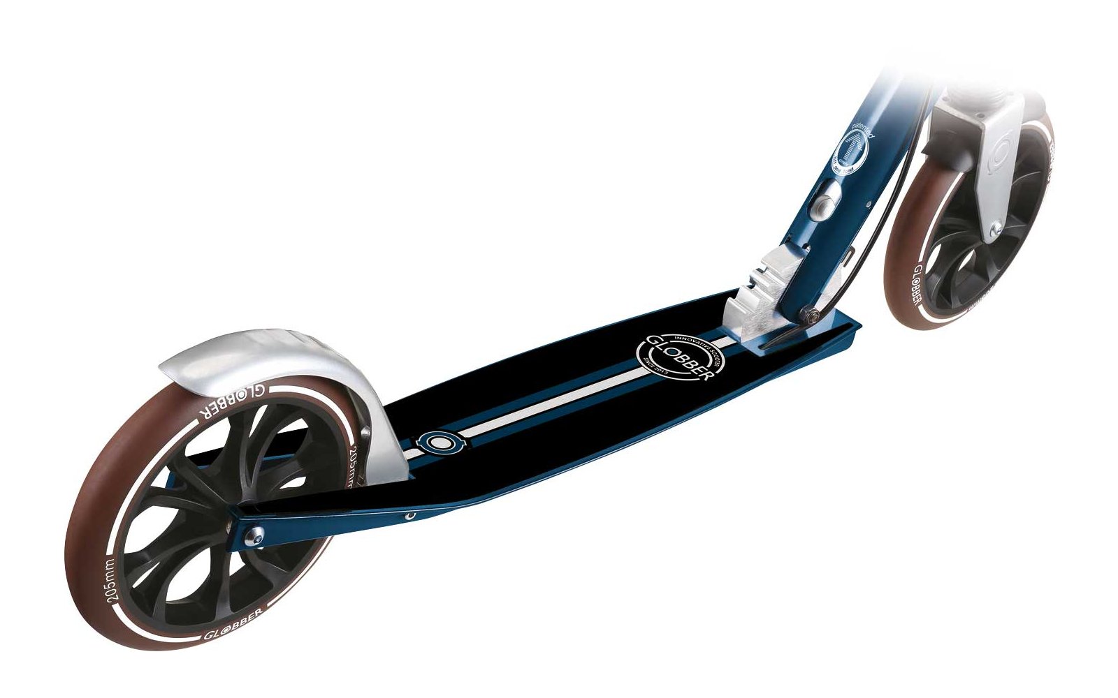 Globber NL-205 Deluxe klappbarer Scooter Blau