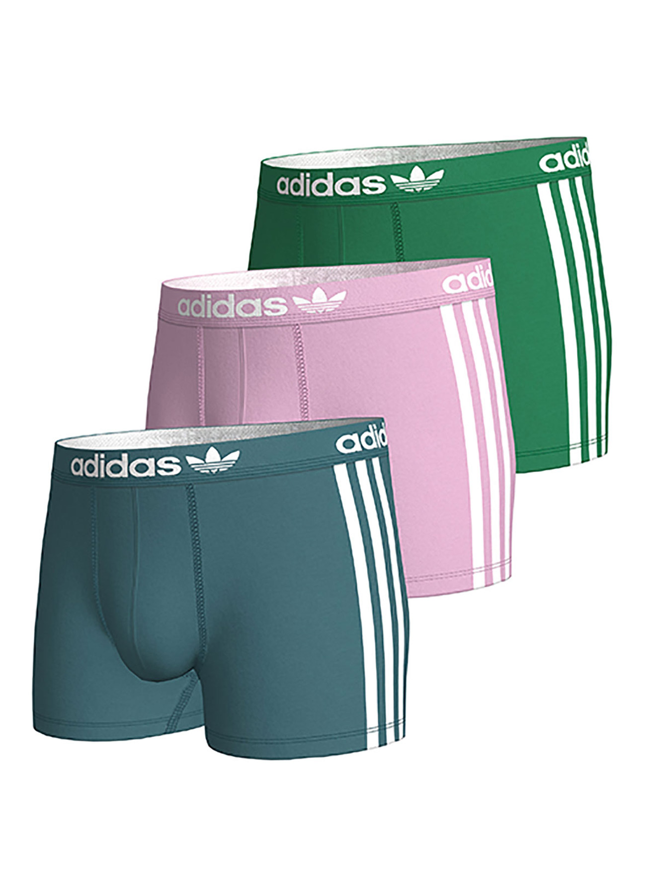 Lot de 3 boxers Coton Flex 3 Stripes