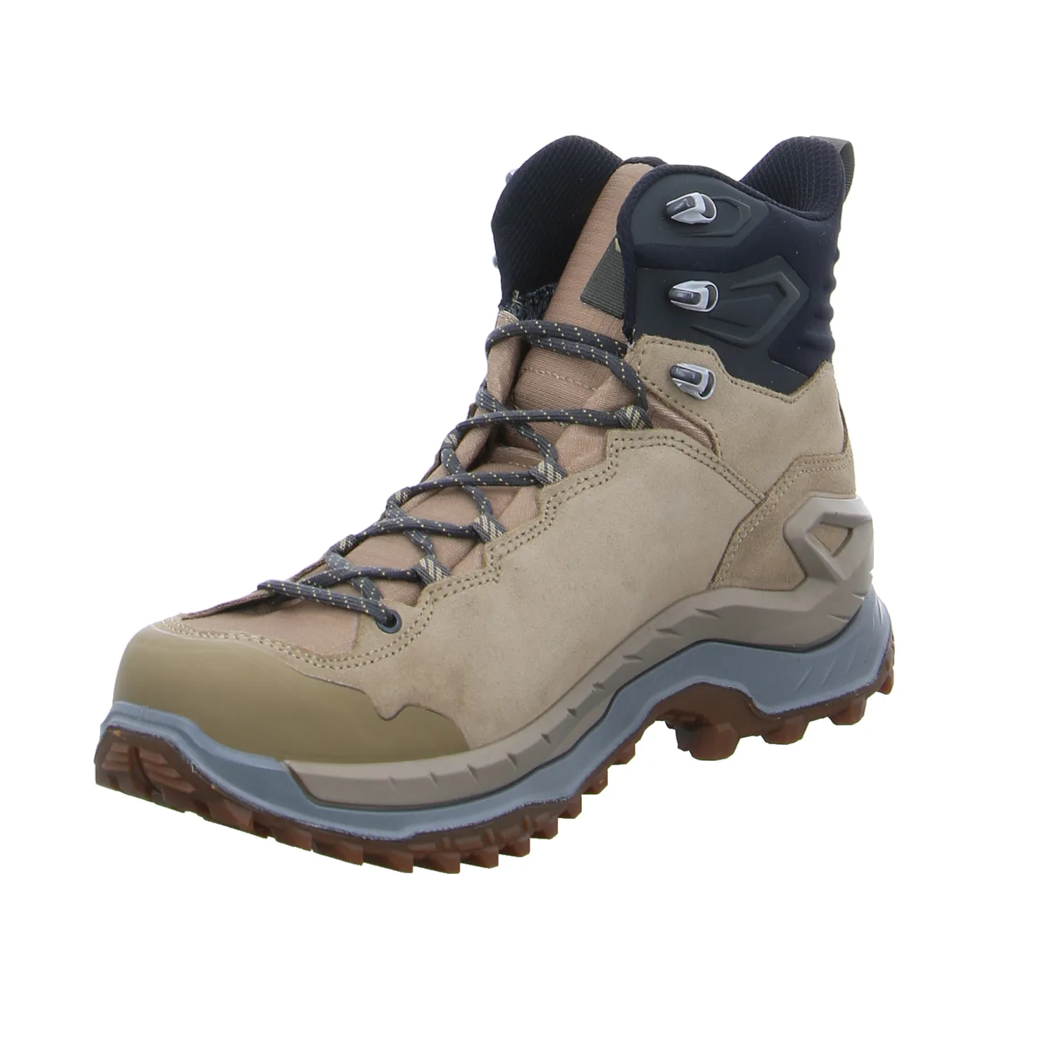 LOWA Walking + Outdoor Beige Leder