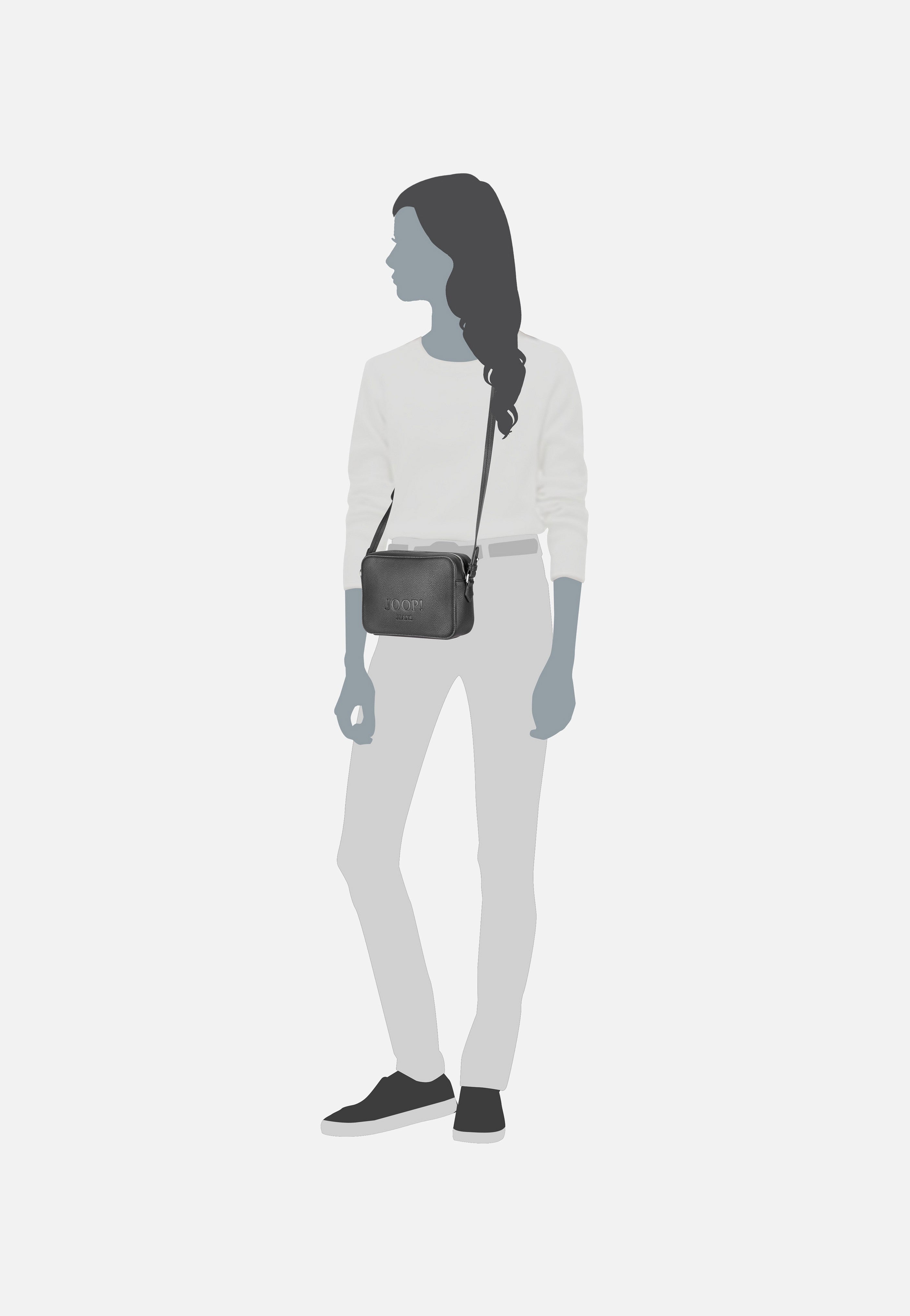 Lettera 1.0 Cloe SHZ Black - Crossbody Bag