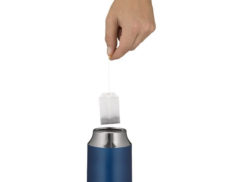 Alfi Thermosflasche Tea 900 ml, Dunkelblau Isolierflasche