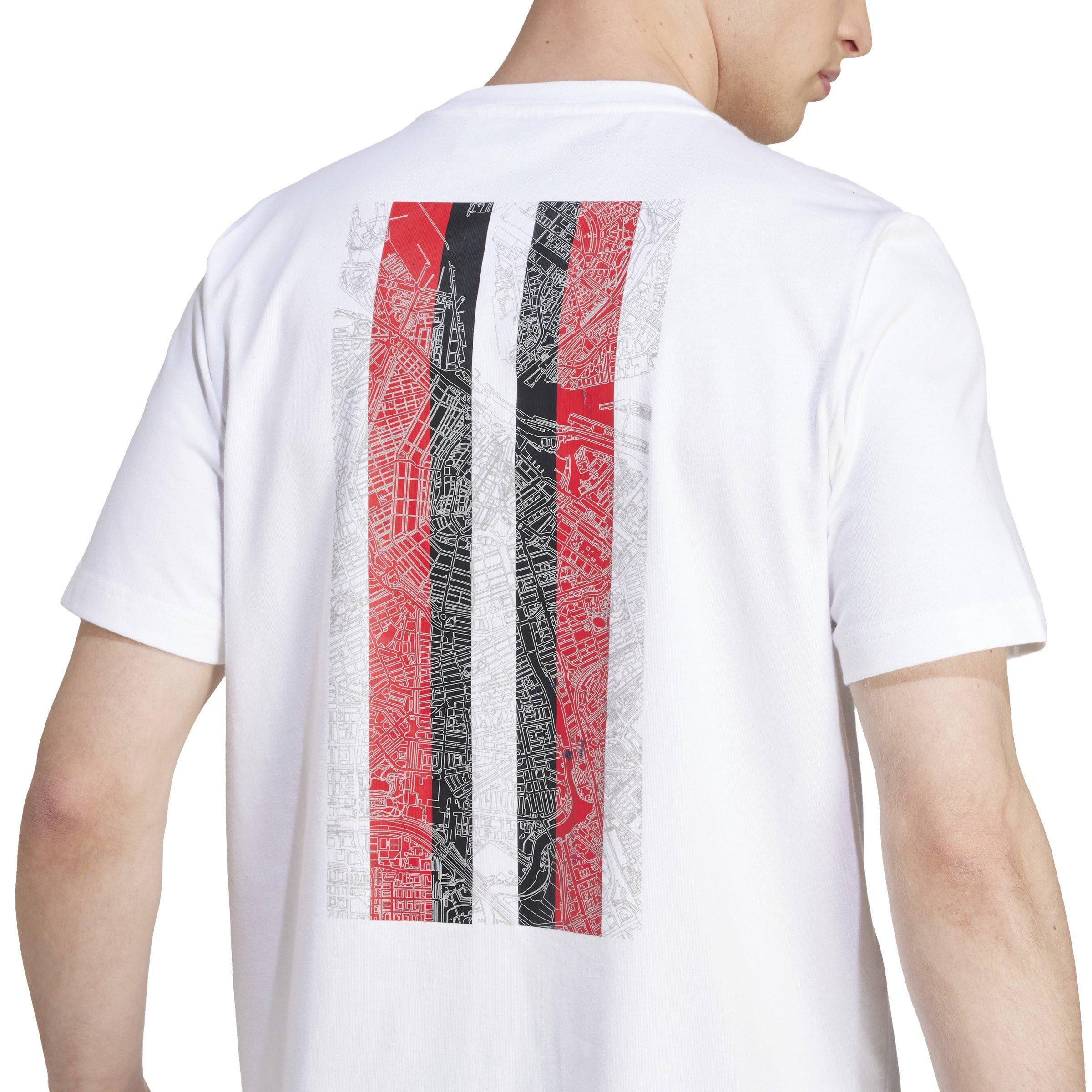 adidas Ajax Amsterdam Cycling Graphic T shirt Adults