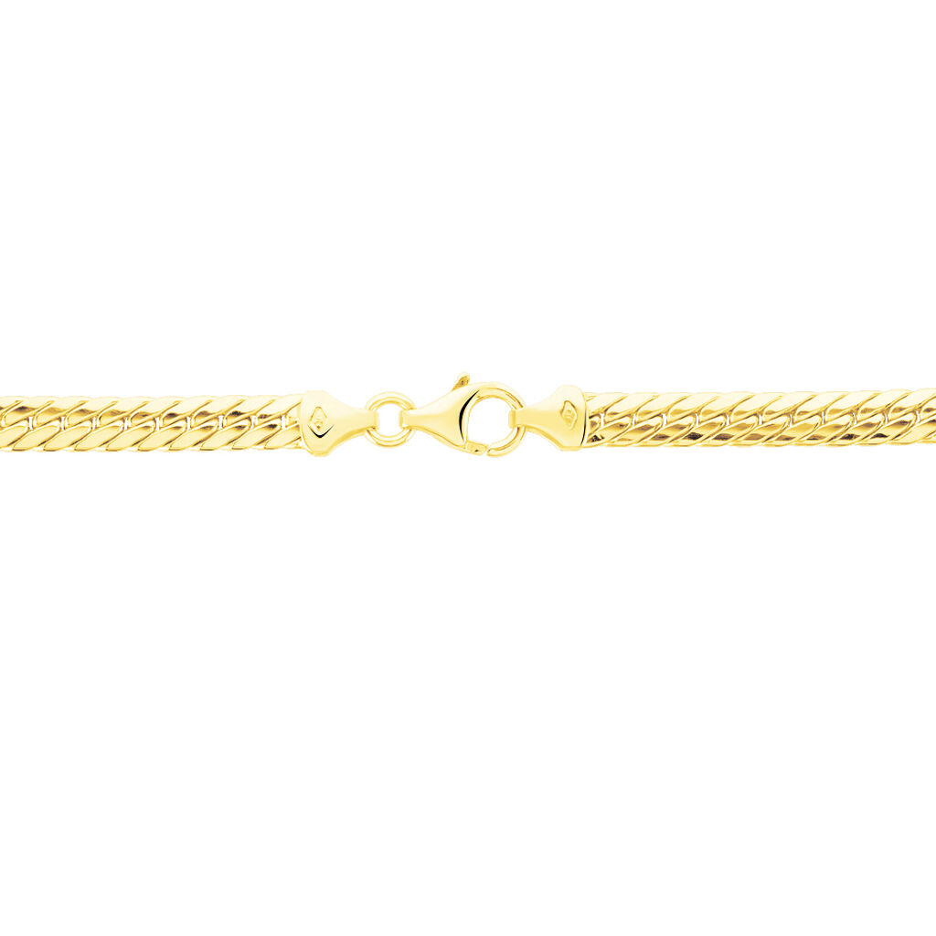 Collier Soumayyah Maille Anglaise Or Jaune