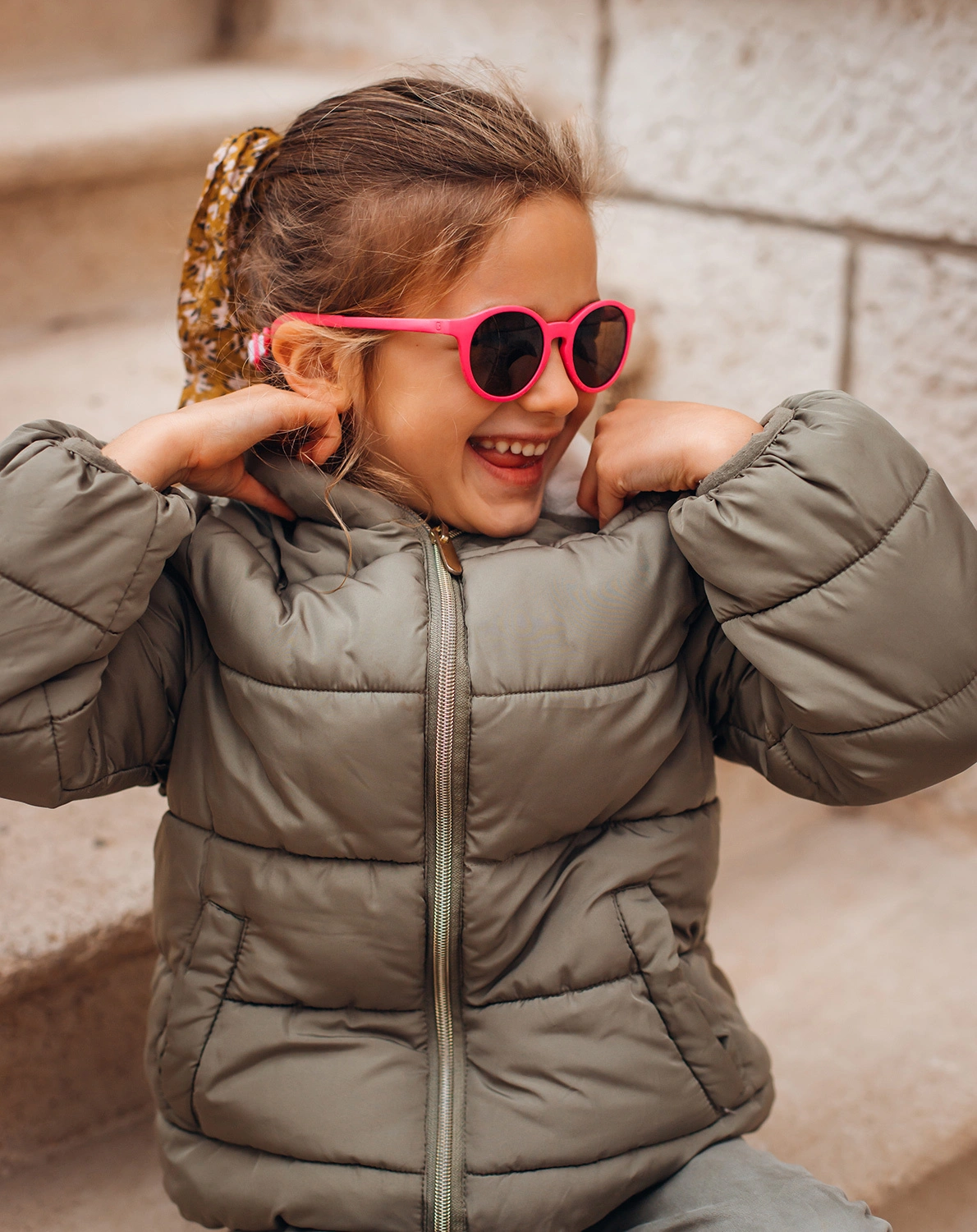 Sonnenbrille SUNRISE in fuchsia