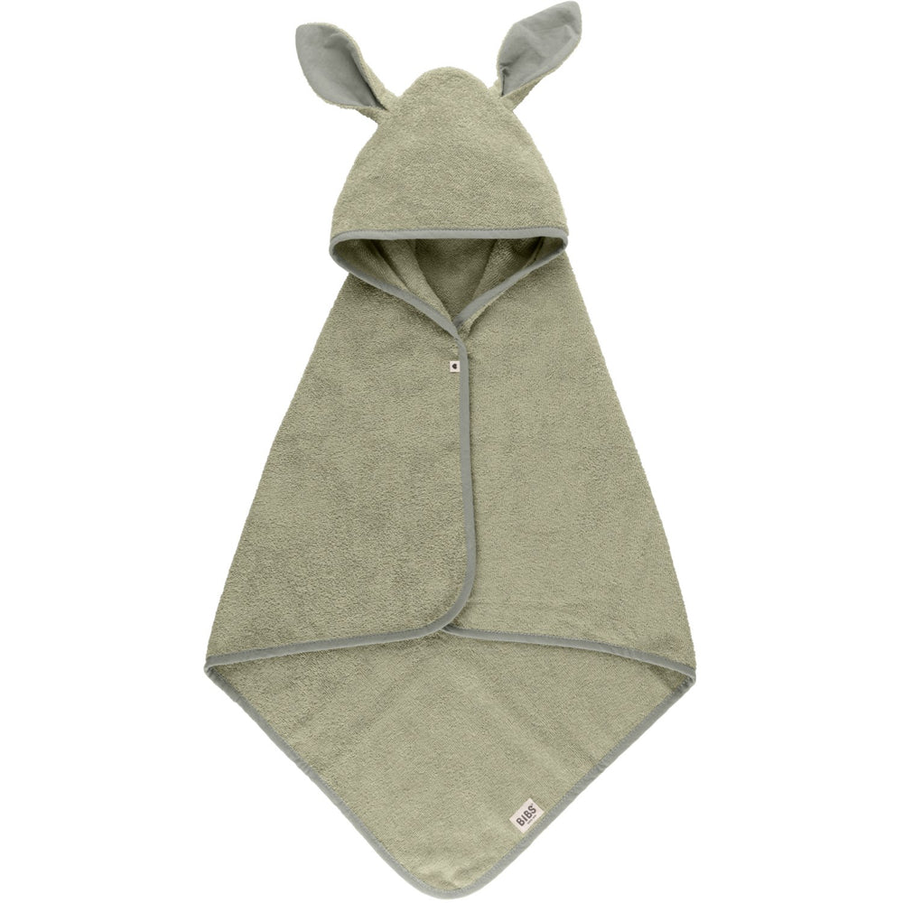 Køb Bibs Sage Kangaroo Hætte Håndklæde Baby