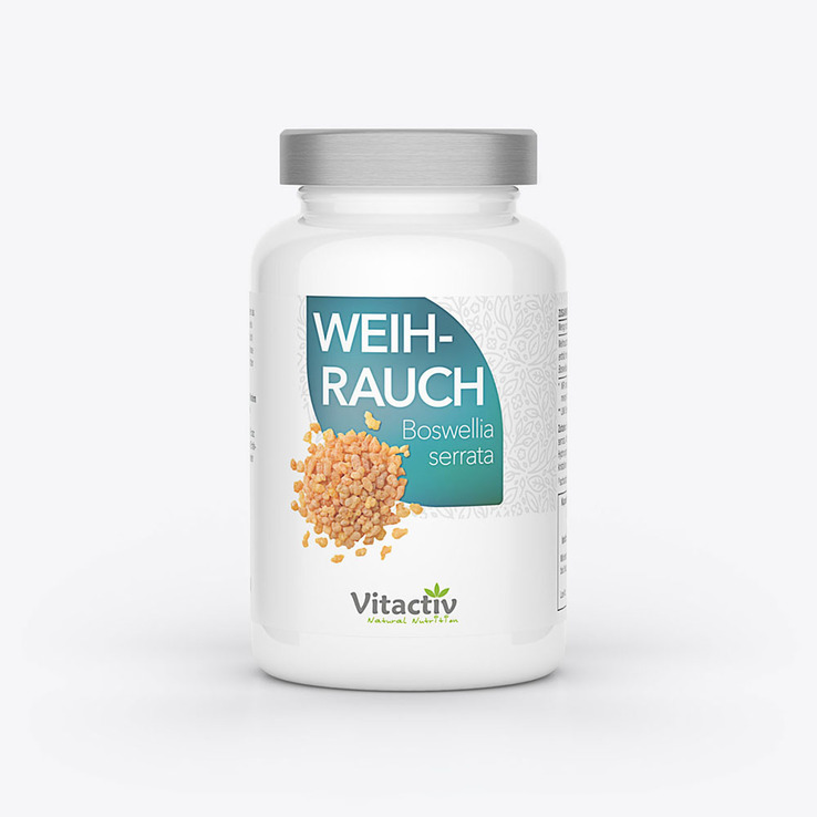 Weihrauch Boswellia Serrata Kapseln, 120 St