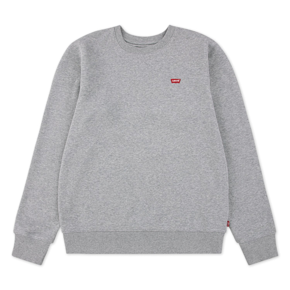 Køb Levi's Grey Heather Mini Logo Crewneck Sweatshirt