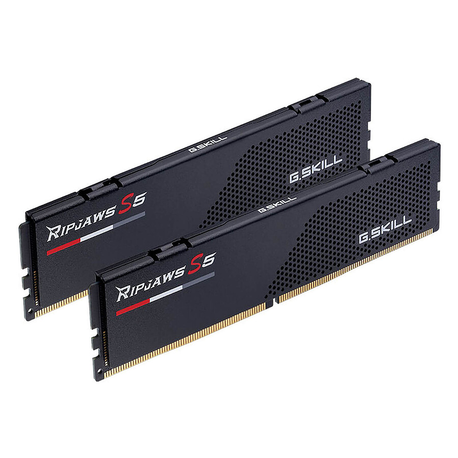 G.Skill Ripjaws S5 Black - 2 x 16 Go (32 Go) - DDR5 6400 MHz - CL36