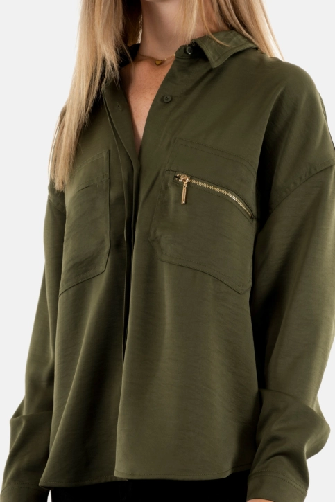 Chemisier kaporal salem khaki