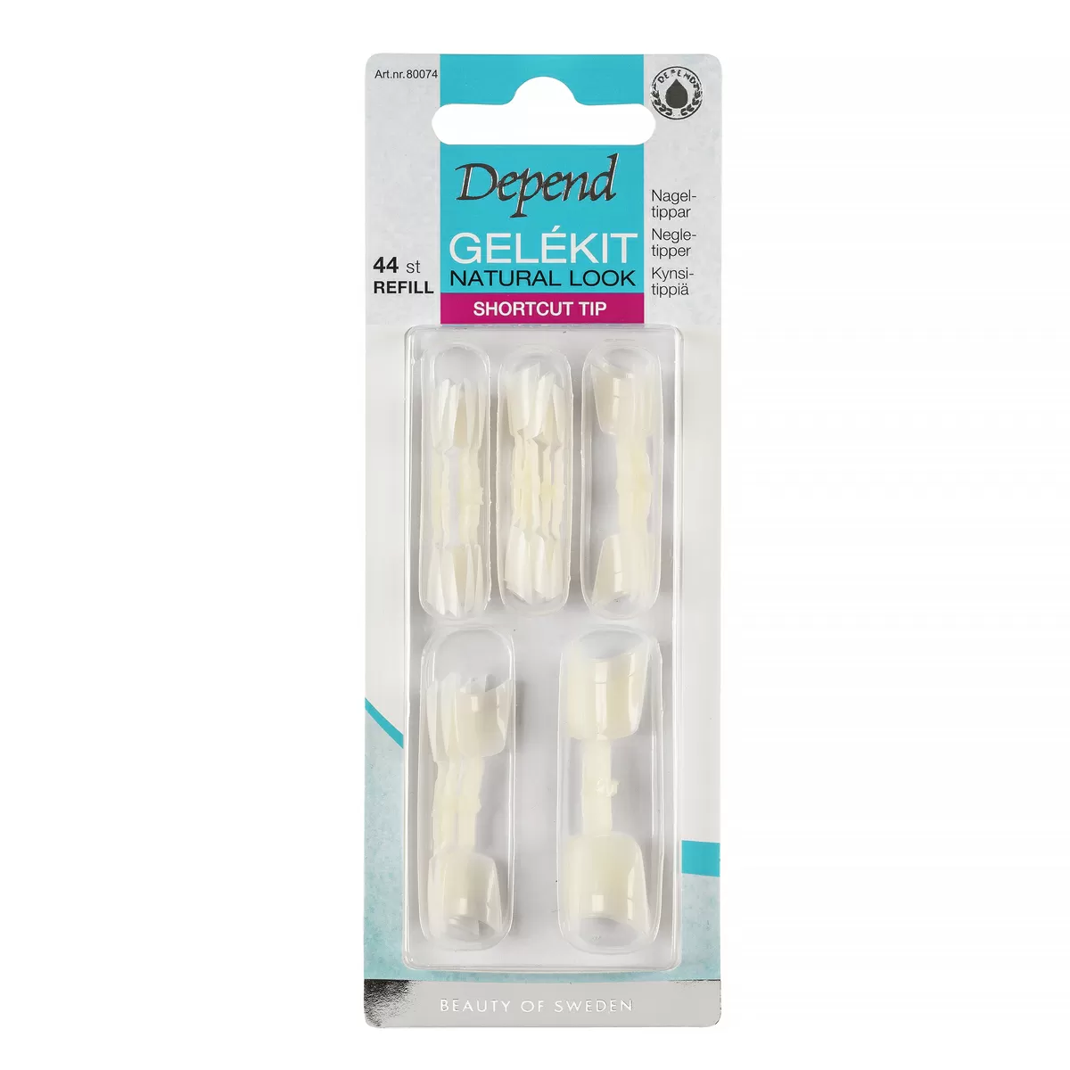 Depend Shortcut Tip Natural Refill