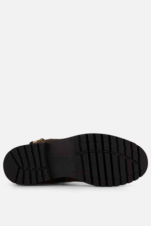 Gabor Enkellaarsjes bruin Suede