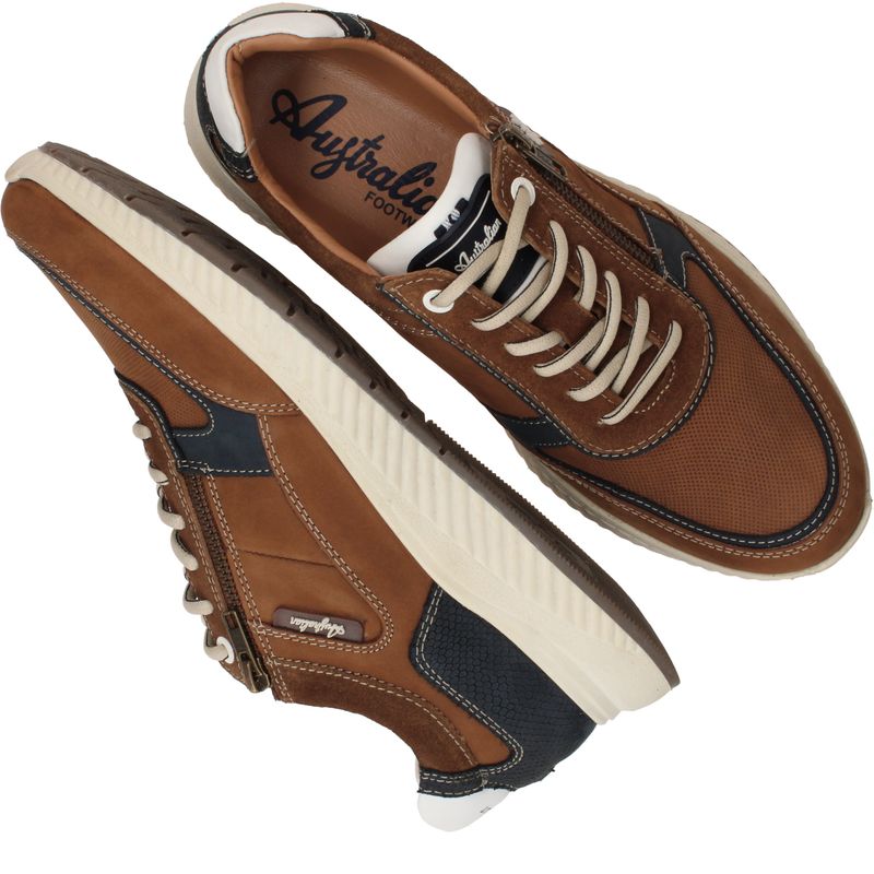 Australian Maurizio Sneakers Cognac Heren