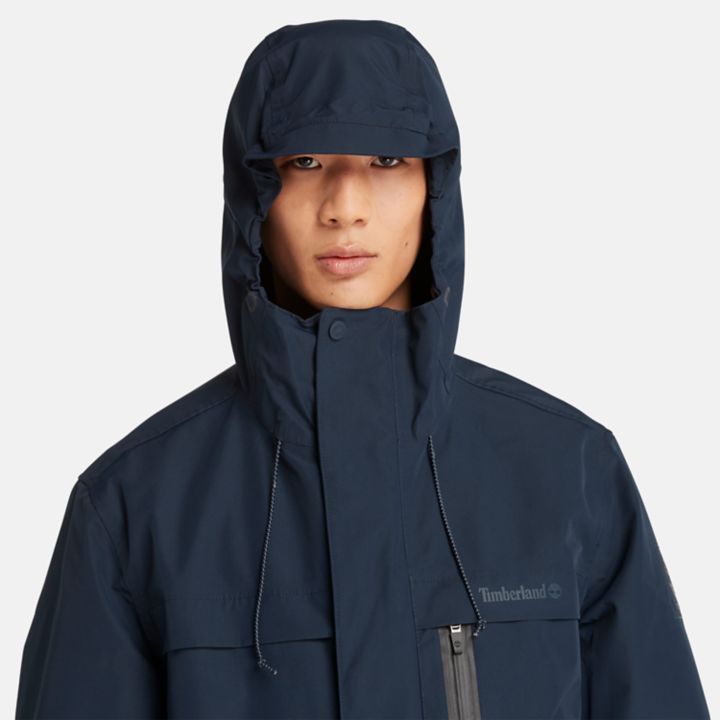 Jaqueta impermeável 3 em 1 Super Benton para homens na cor azul marinho