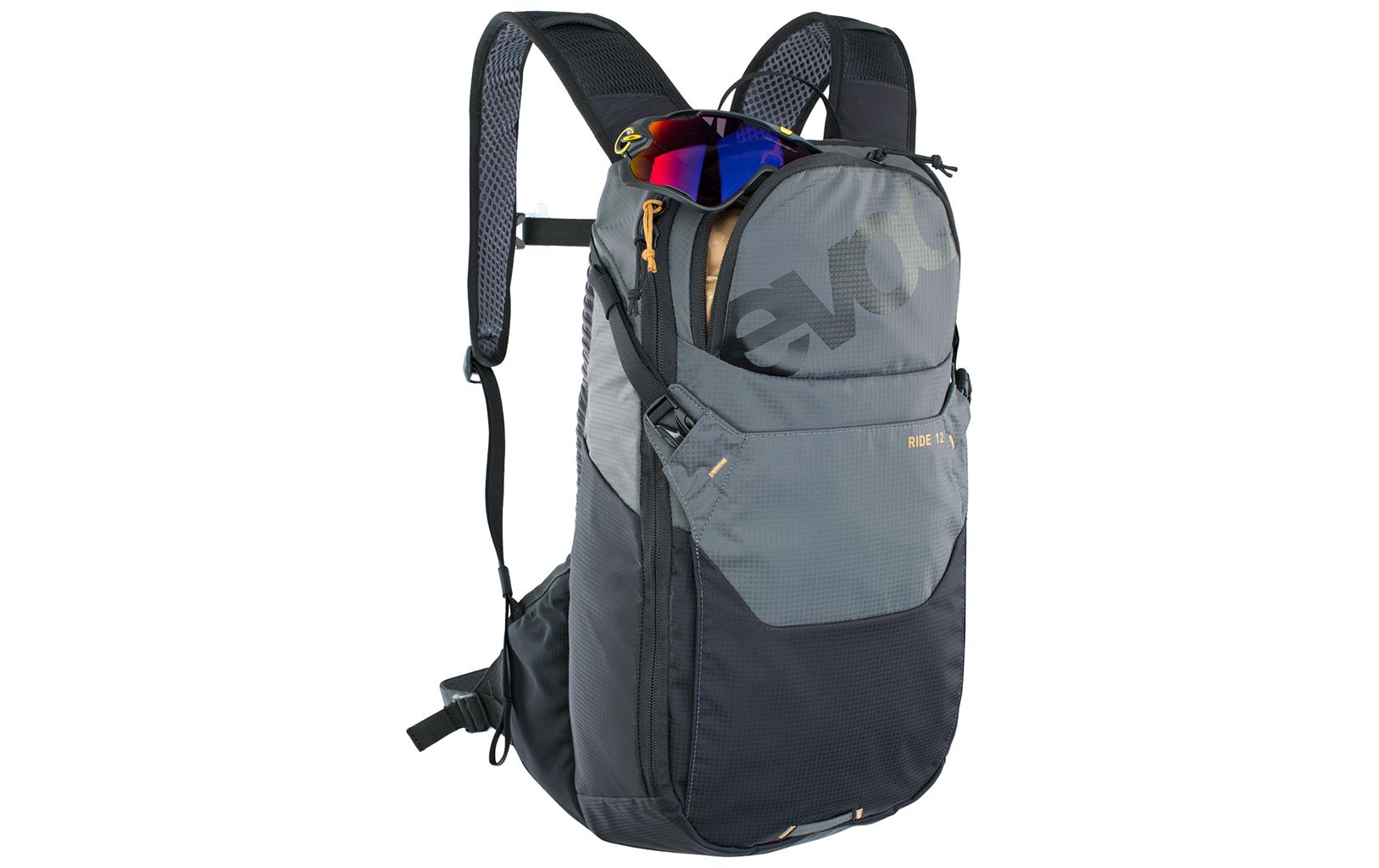Rucksack Ride 12 l, Carbon Grey/BlackBikerucksack
