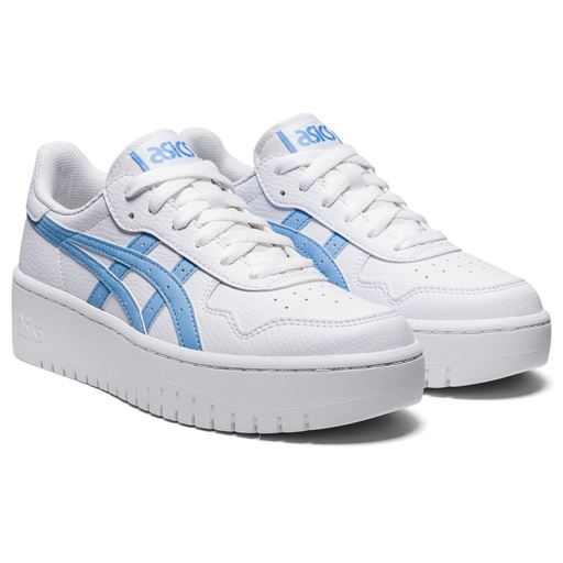 Asics Japan S PF Sneakers, White/Blue Bliss, 37
