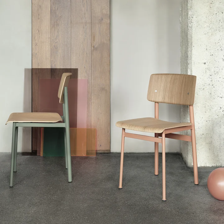 Muuto - Loft Chair, schwarz/ eiche