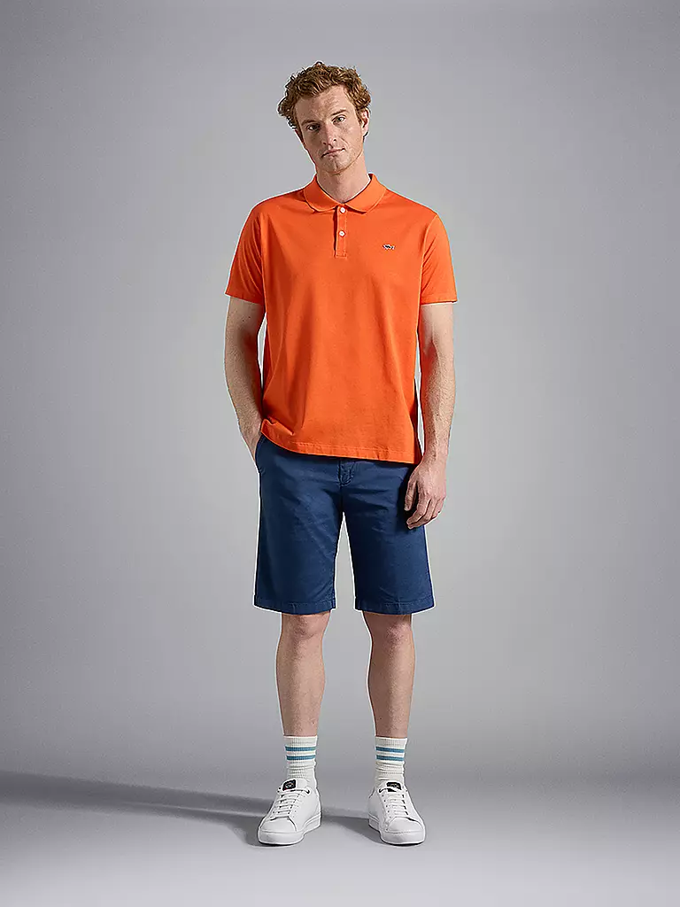 PAUL & SHARK Poloshirt orange