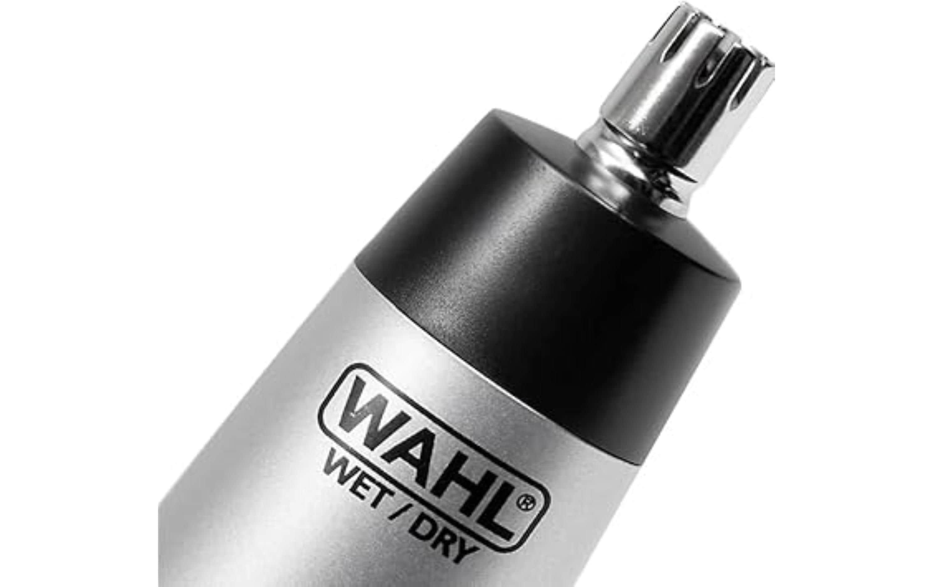 Nasen- & Ohrhaarschneider Silber/SchwarzPräzisionstrimmer für Nasen- und Ohrenhaar