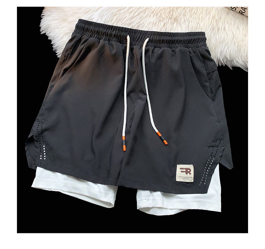 blastealle - Tweedelige losse joggingbroek met trekkoordtaille