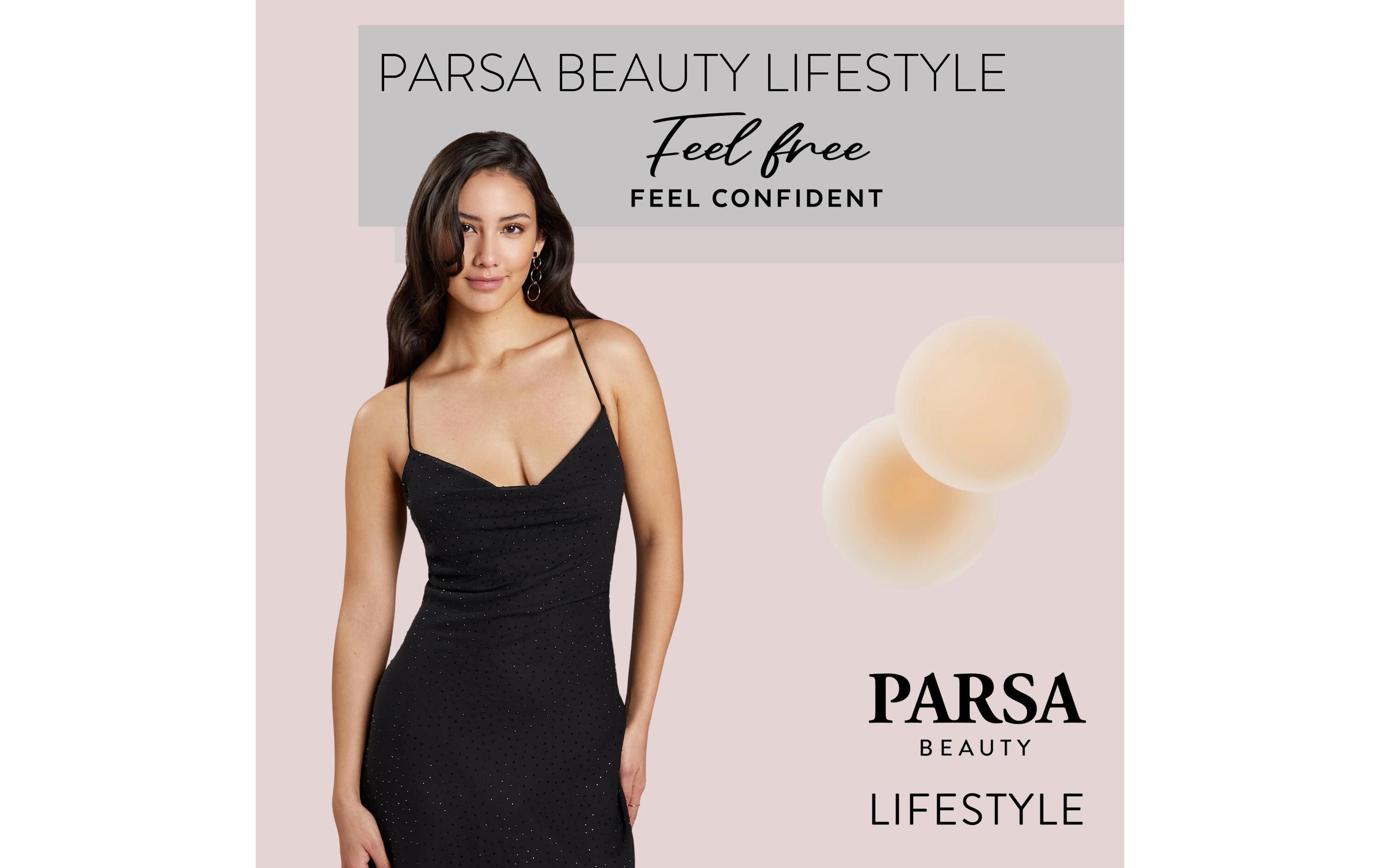 Silikon Nippel Pads helles nude 2 StückUnsichtbarer Halt für jedes Outfit