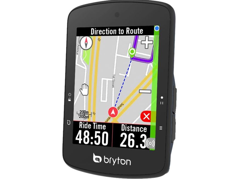 Bryton Rider S500 E Fahrradcomputer GPS für Fahrrad