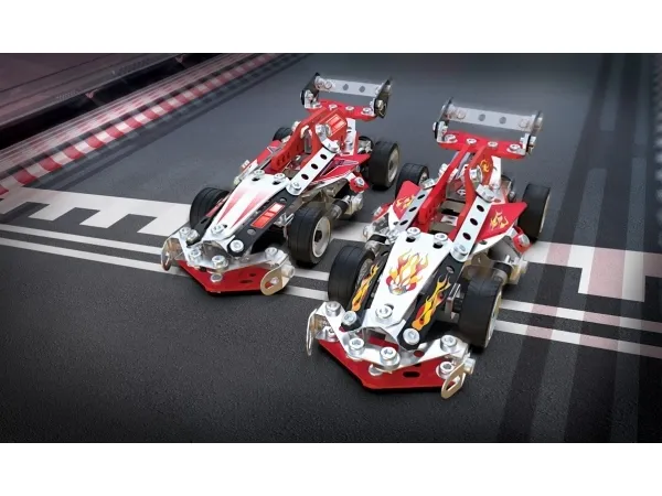 Meccano 10 Multi Model Set - Racing Vehicles