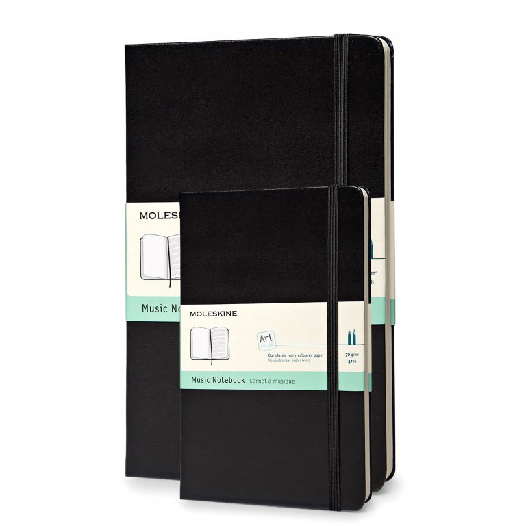 Moleskine Noten-Notizbuch